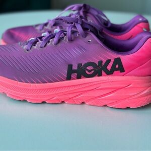 SOLD: HOKA ONE ONE Rincon 3 WIDE Running Shoes Purple Pink